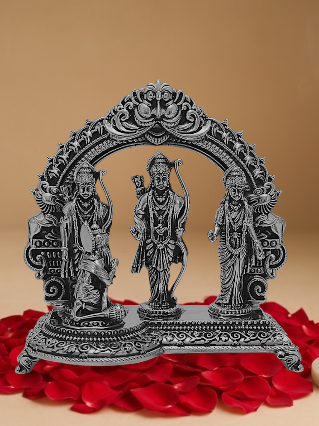 Pure Silver Ram Darbar Idol