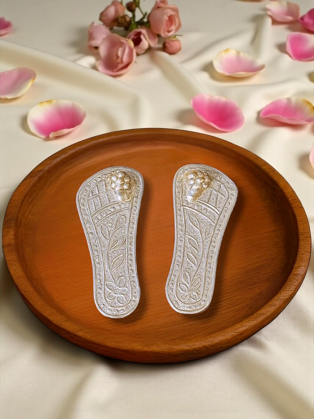 Silver Charan Paduka