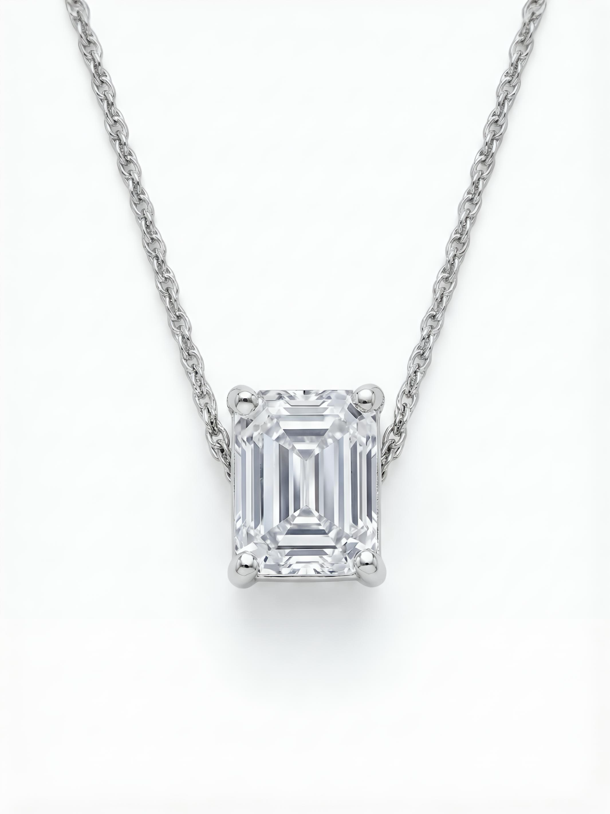 Sterling Silver Fair and Square Pendant