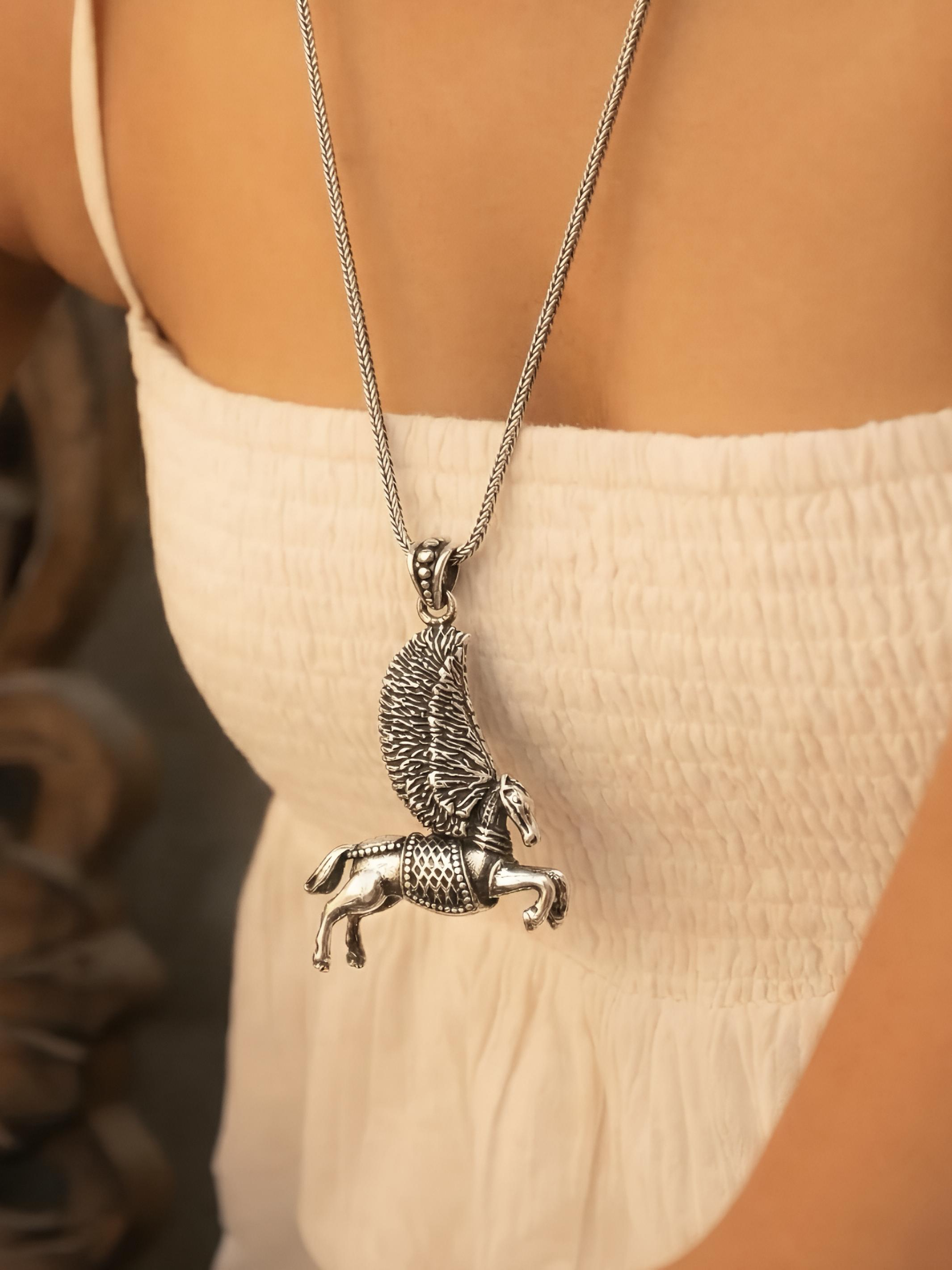 Pegasus Fly Horse Pendant