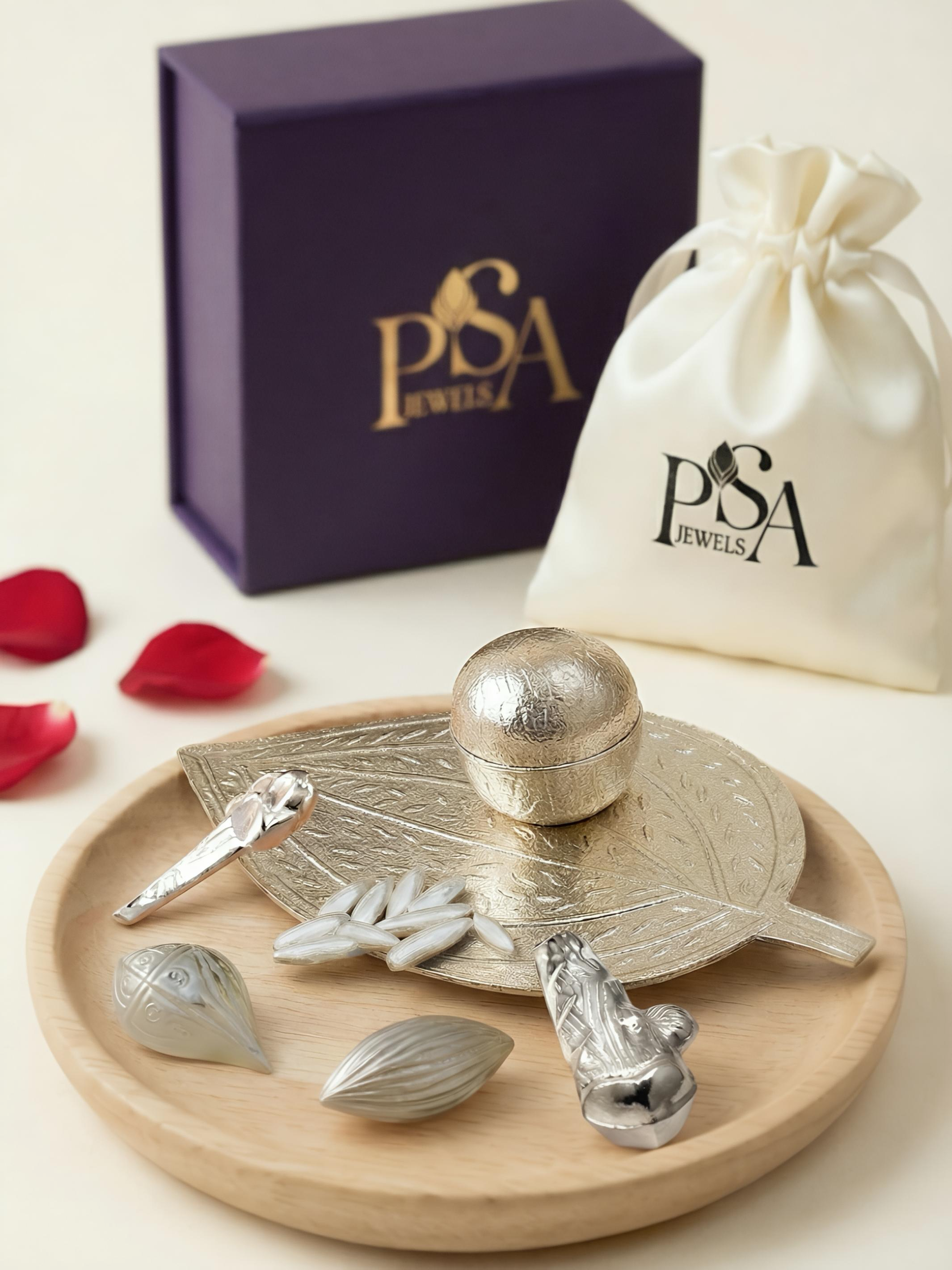 Mangalyam Blessing Pure Silver Gift Hamper