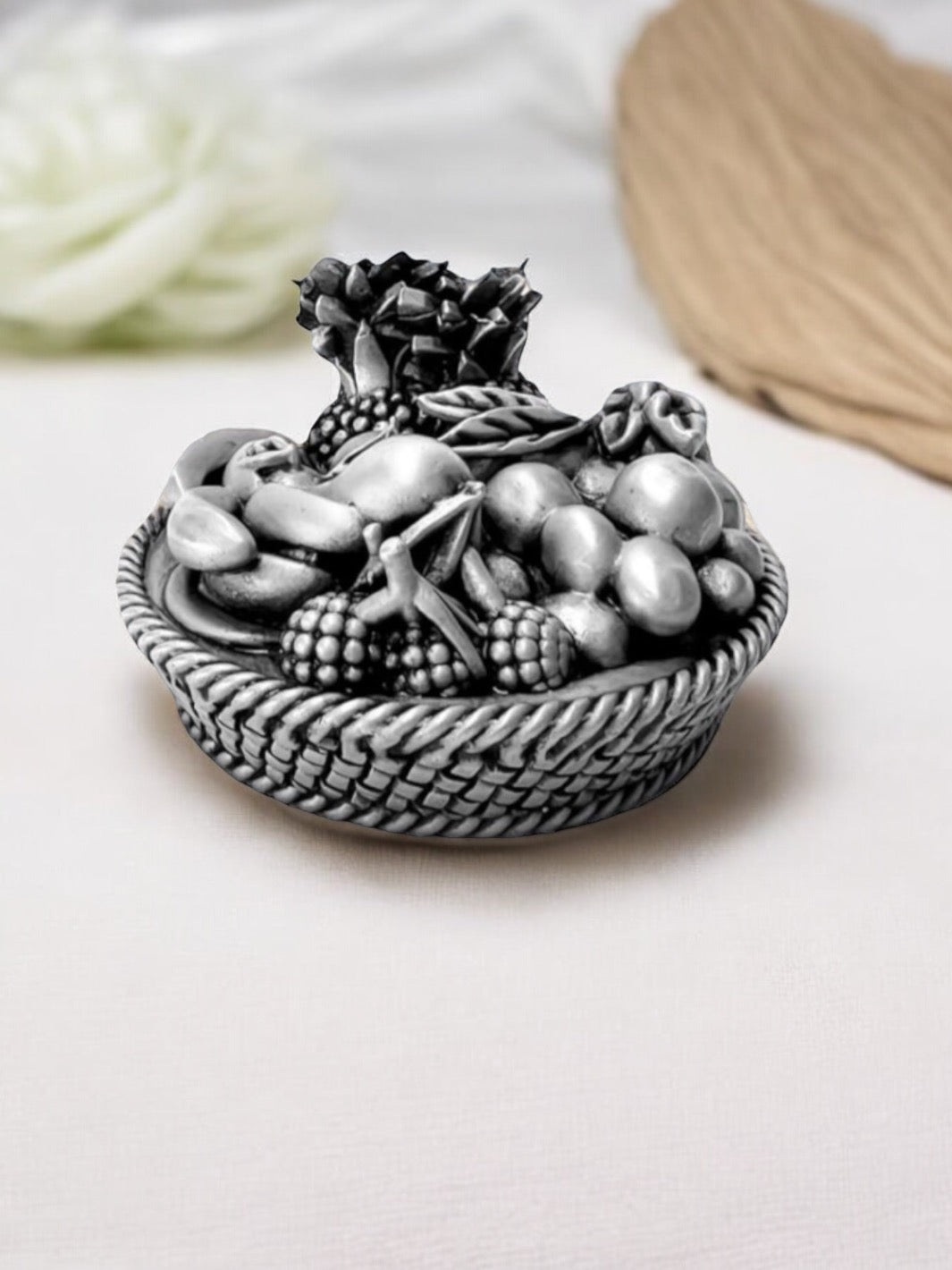 Silver Fruit Basket - PSA Jewels