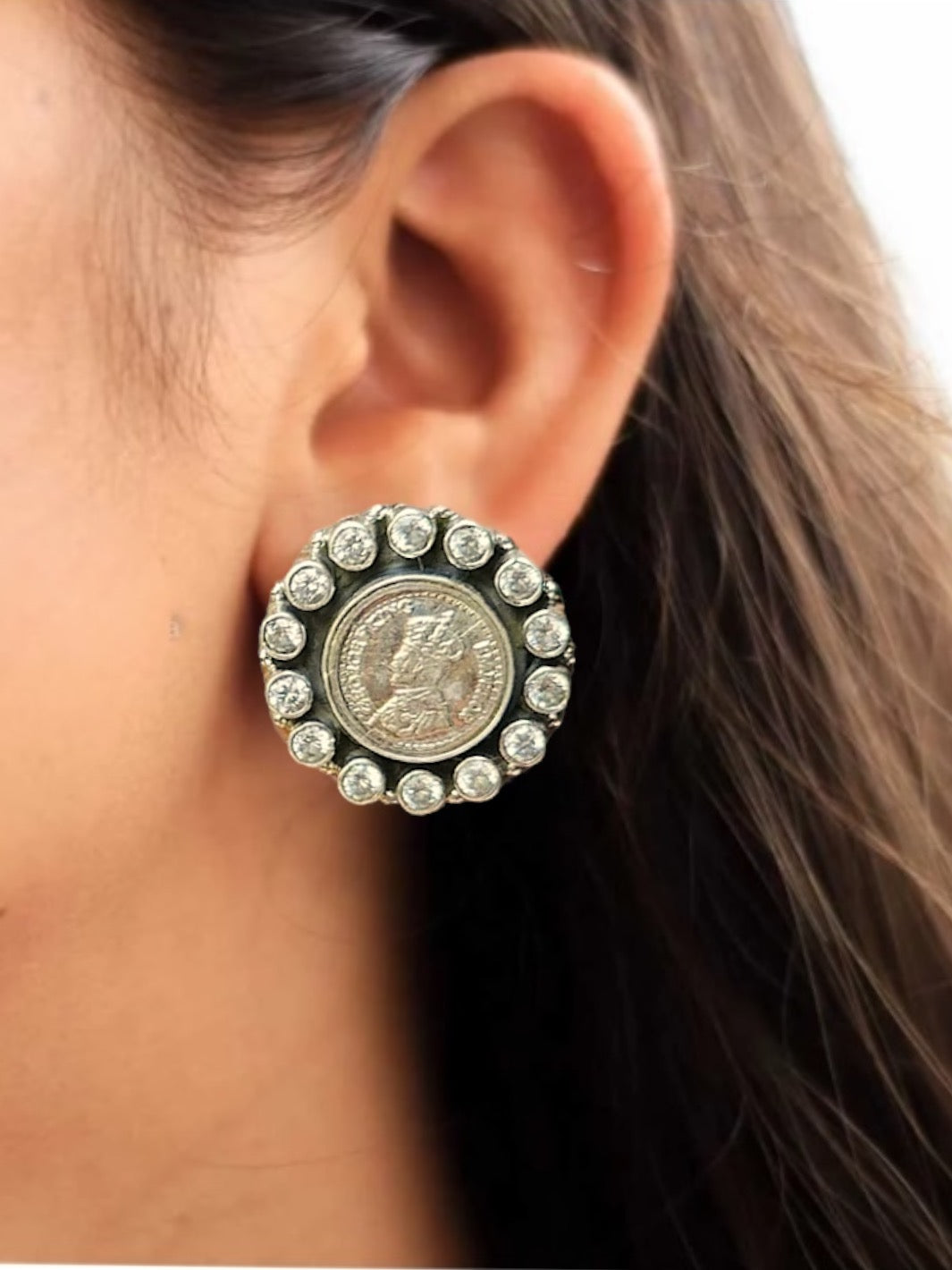 Traditional Coin Earring - PSA Jewels