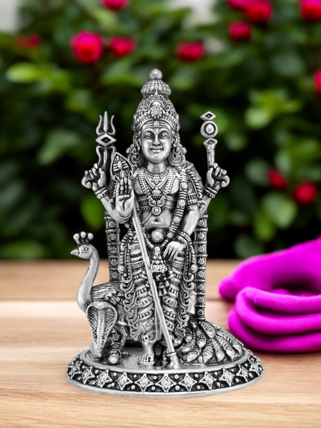 Pure Silver Kartikeya/ Velli Murugar Idol Idol