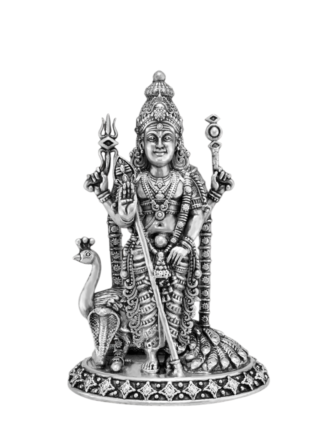 Pure Silver Kartikeya/ Velli Murugar Idol Idol
