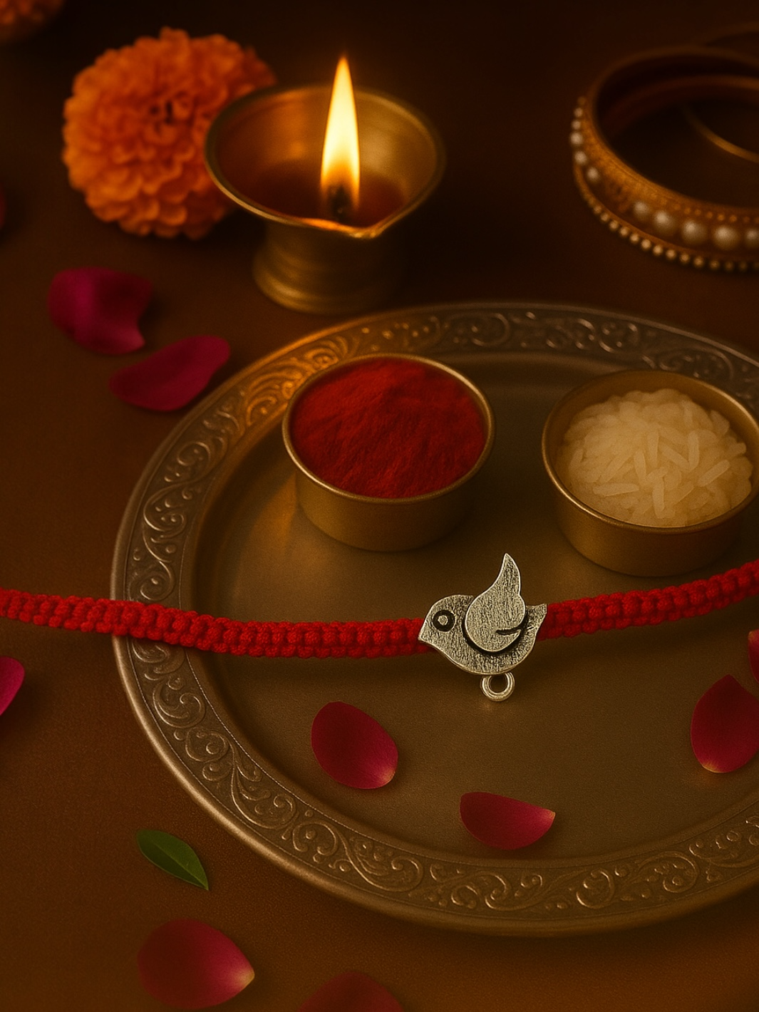 Auspicious Thread Bird Rakhi