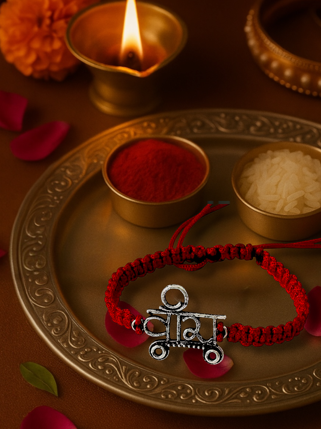 Auspicious Veera Moli Rakhi