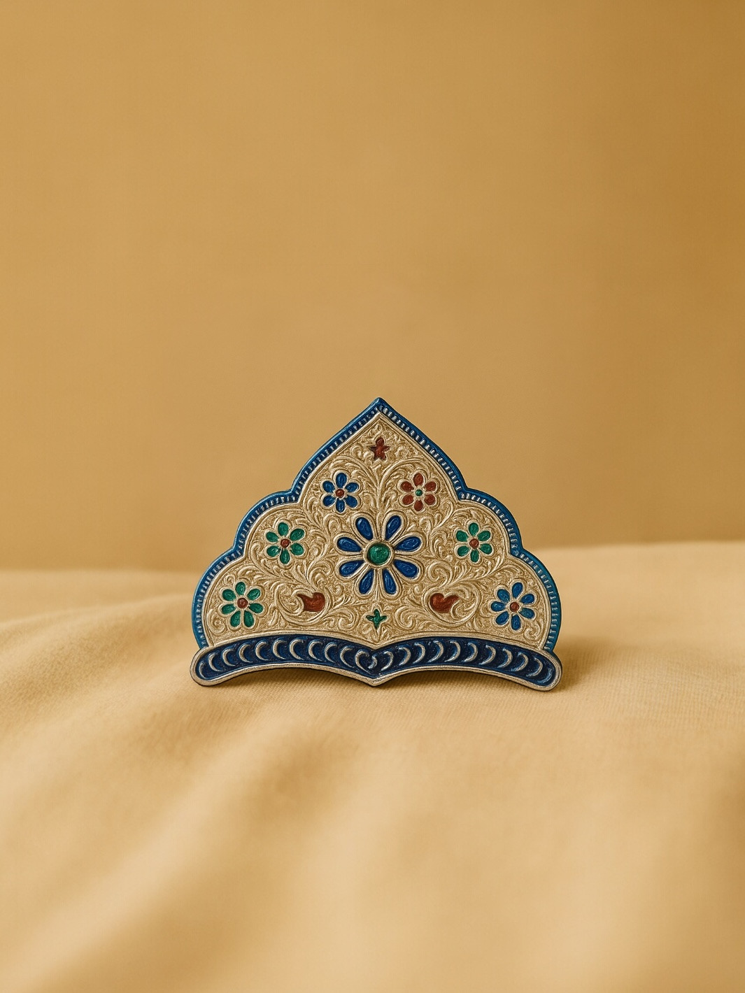 Pure Silver Handmade Mukut