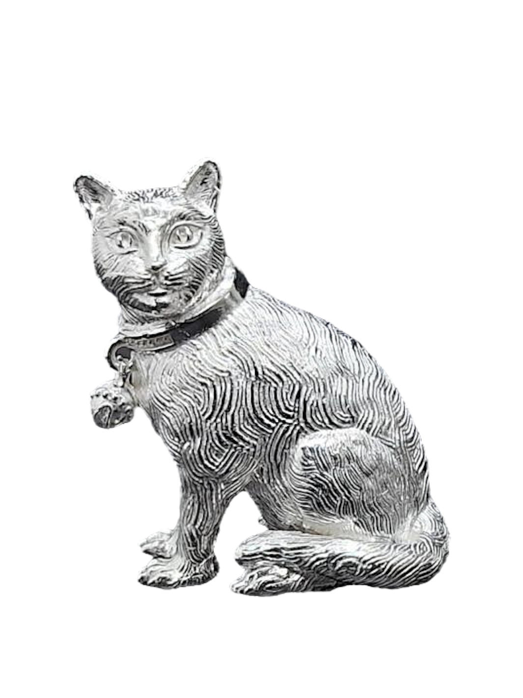 Pure Silver Cat Idol