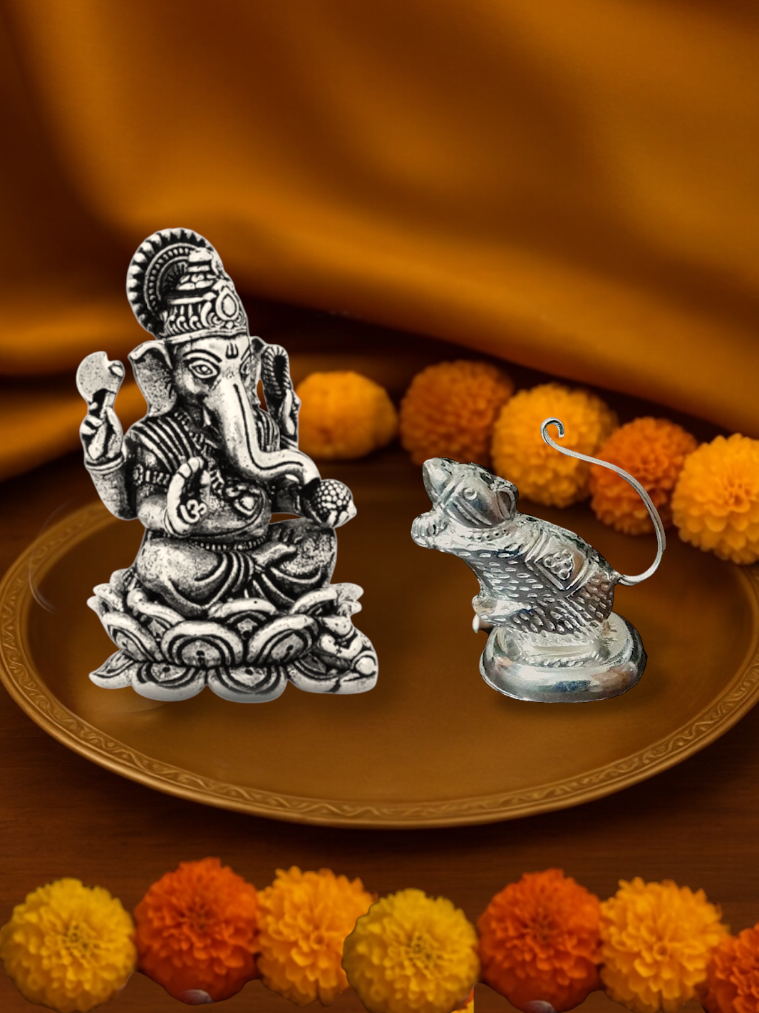 Vighnaharta & His Divine Mouse(Mushakraj) Hamper / Gift Box