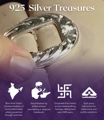 Silver Plates/ Thali